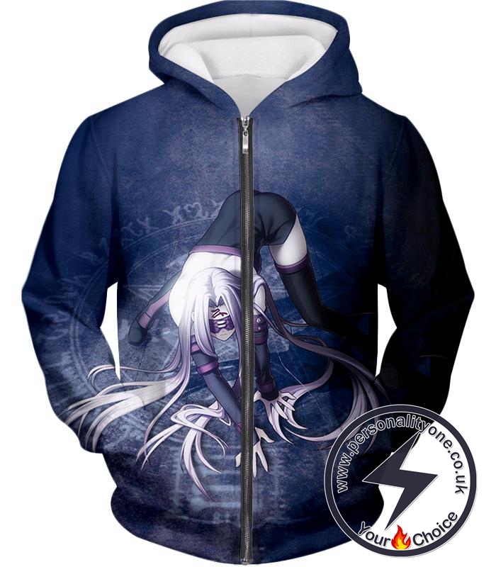 Fate Stay Night Rider Class Servant Medusa Cool Zip Up Hoodie